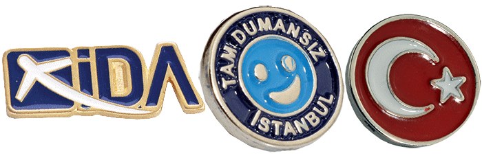 Döküm ve Enjeksiyon Yaka Rozeti Model ve Çeşitleri