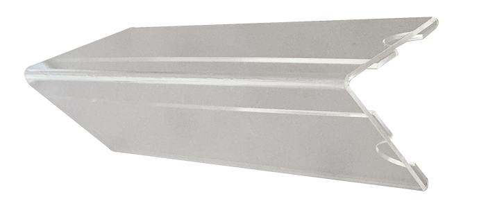 AKM2 Akrilik Sürgülü Toplantı Masası İsimliği - KONUŞMACI İSİMLİĞİ 85 mm x 210 mm