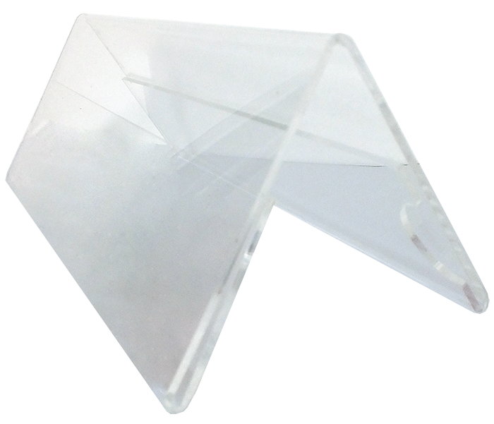 AKM2 Akrilik Sürgülü Toplantı Masası İsimliği - KONUŞMACI İSİMLİĞİ 85 mm x 210 mm