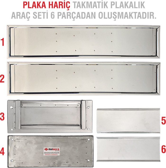 Başbakan - Bakan Makam Araç Plakası - KIRMIZI MAKAM PLAKASI
