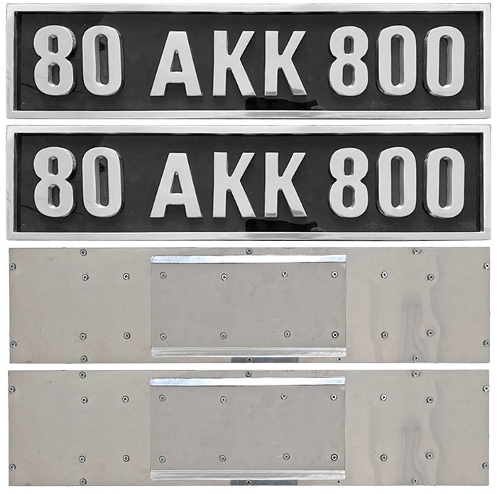 Belediye Başkanı Takmatik Makam Araç Plakası - TAKMATİK PLAKA