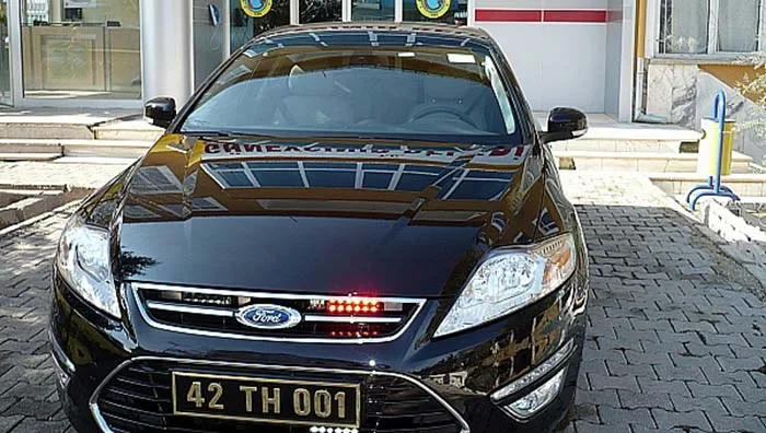 Belediye Başkanı Takmatik Makam Araç Plakası - TAKMATİK PLAKA