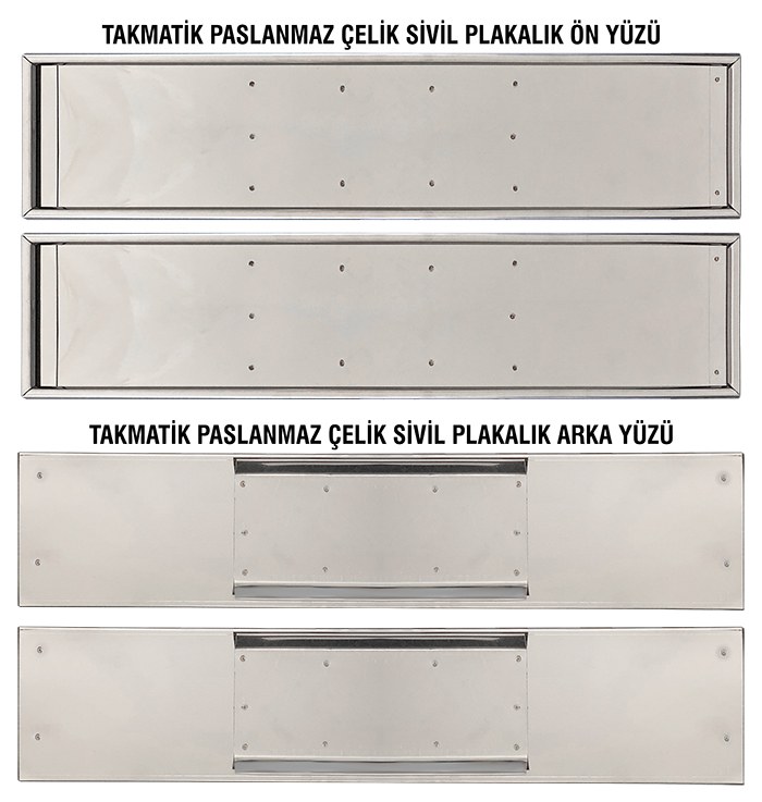 İl Emniyet Müdürü Makam Araç Plakası - TAKMATİK MAKAM PLAKASI