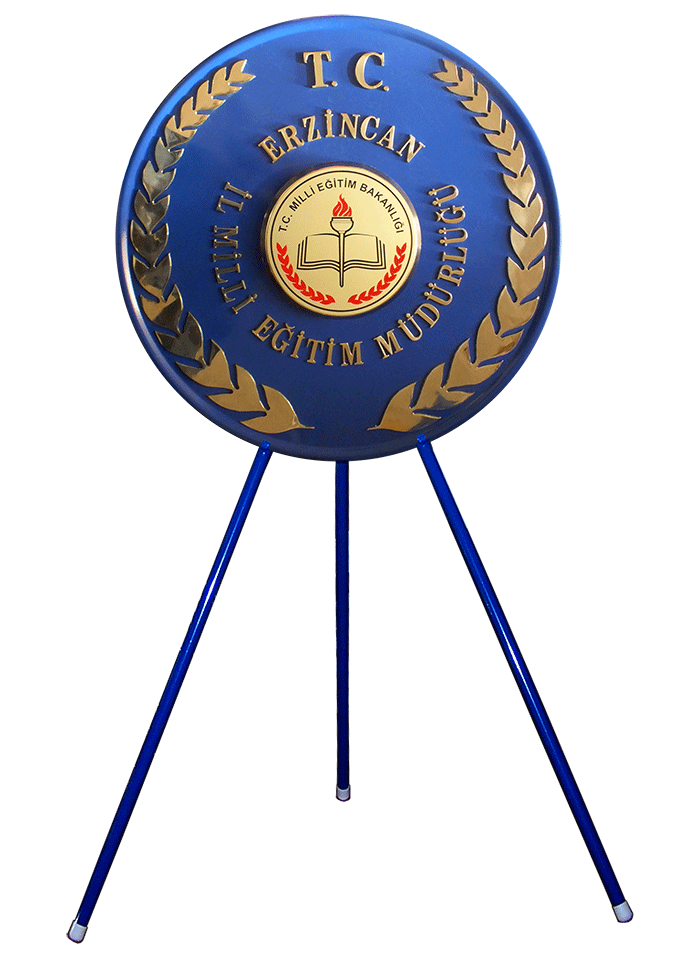 Döküm Harf ve Logo ile Yapılan Metal Tören Çelenkleri