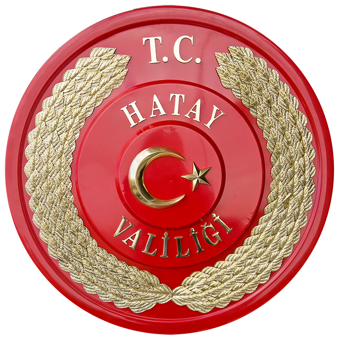 Valilik Metal Tören Çelengi - Valilik Metal Çelenkleri