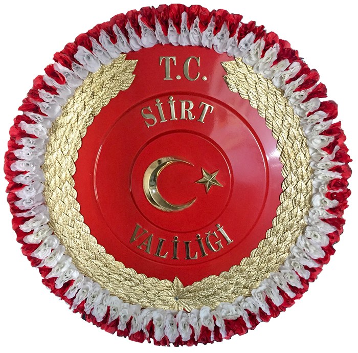 Valilik Metal Tören Çelengi - Valilik Metal Çelenkleri