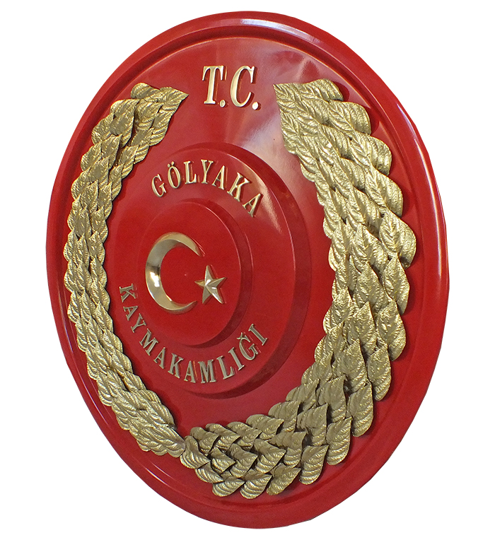Kaymakamlık Metal Tören Çelengi