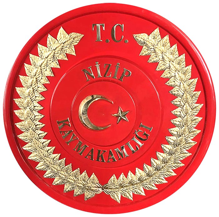 Kaymakamlık Metal Tören Çelengi