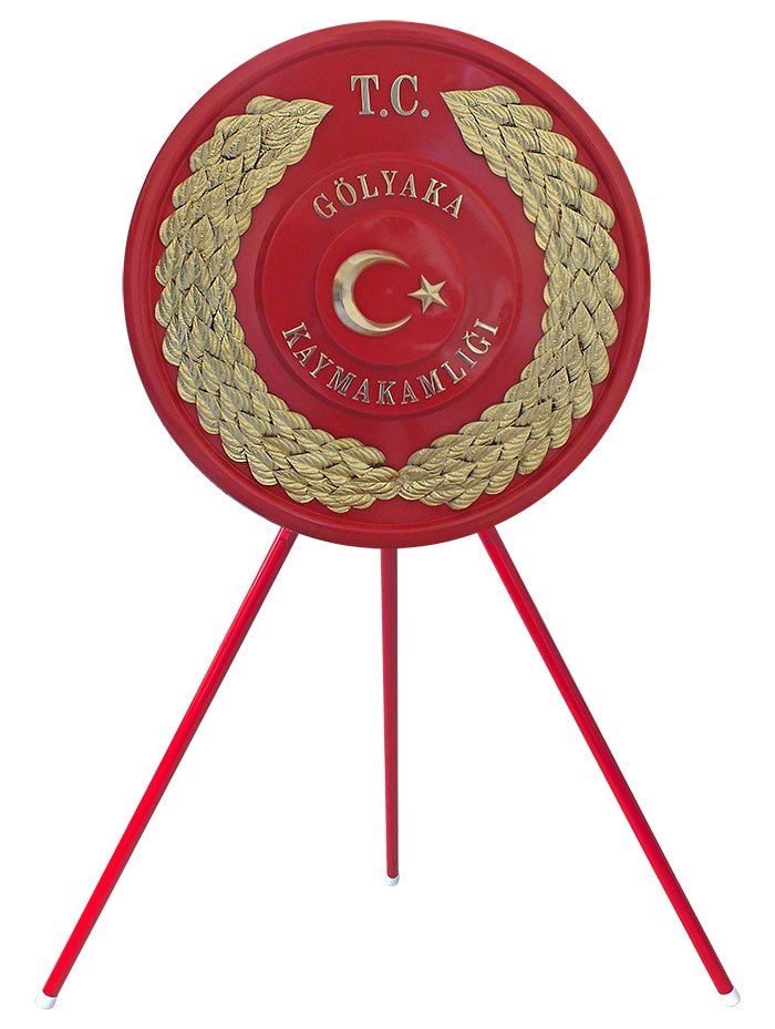 Kaymakamlık Metal Tören Çelengi