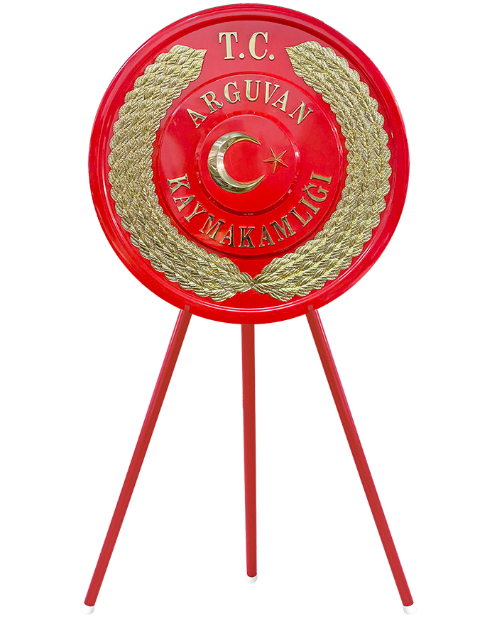 Kaymakamlık Metal Tören Çelengi