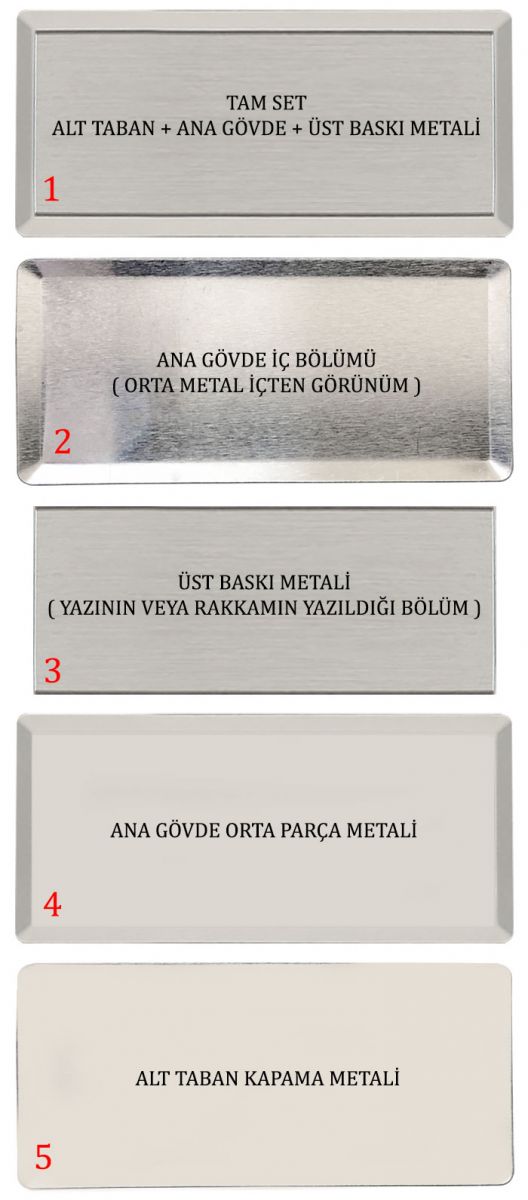 MYK01 Soyunma Dolabı Numarası - DOLAP NUMARASI