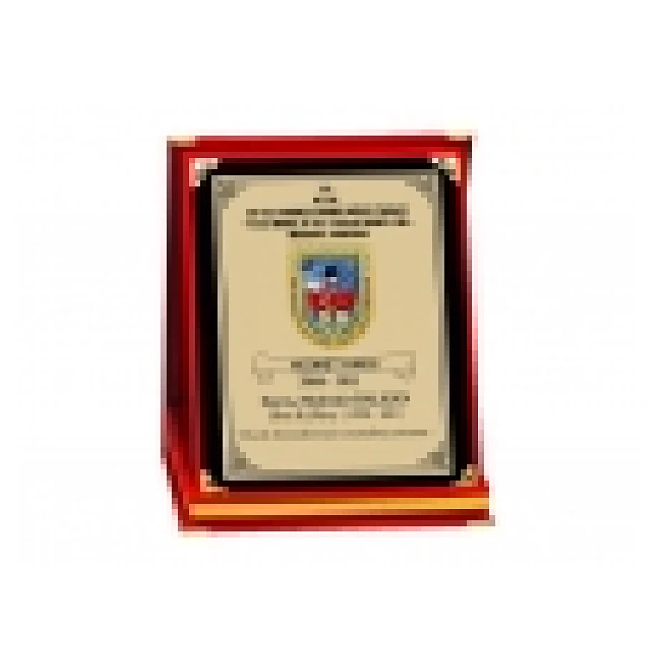 12x16 cm Termal Transfer ( Sublimasyon ) Metal Plaket
