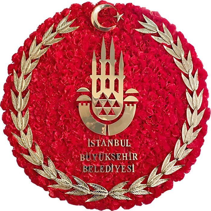 Belediye Başkanlığı Metal Tören Çelengi - Belediye Çelengi