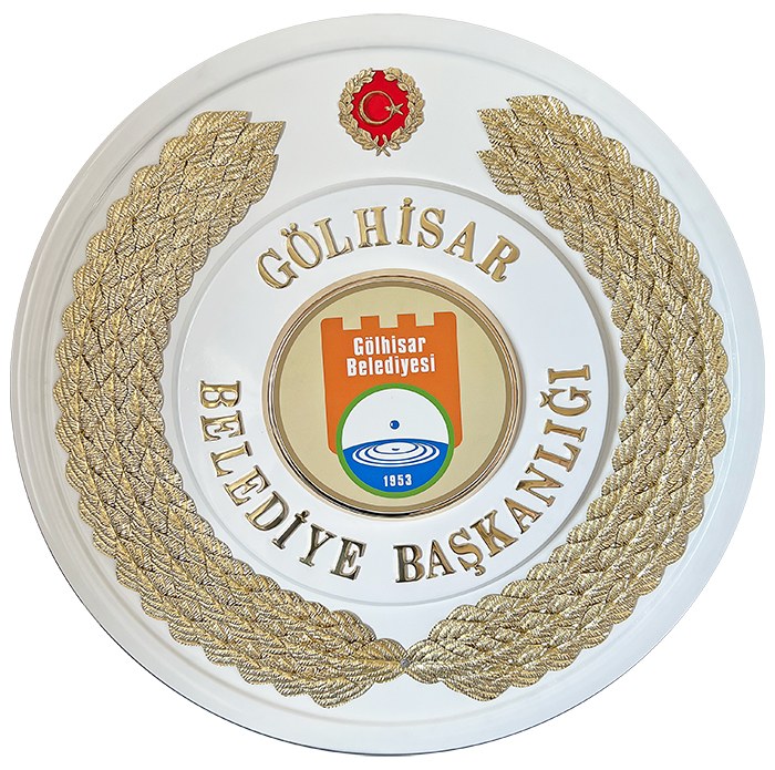Belediye Başkanlığı Metal Tören Çelengi - Belediye Çelengi