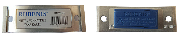 MYK15 Rubenis Metal Yaka İsimliği