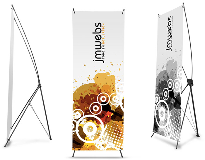 X Banner - Örümcek Banner - Ekonomik Fiyatlı Banner