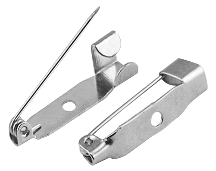 YK13 Metal Yaka İsimliği İğnesi - Broş İğnesi 20 mm